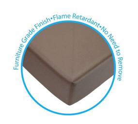 img 2 attached to 👶 Enhance Child Safety and Comfort with Kidkusion Soft Seat Hearth Pad in Taupe – One Size
