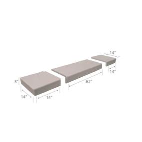 img 1 attached to 👶 Enhance Child Safety and Comfort with Kidkusion Soft Seat Hearth Pad in Taupe – One Size