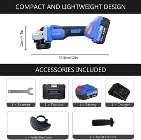 img 3 attached to Efficient and Versatile: Stromain Brushless Inch Professional Cordless Adjustment