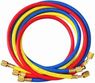 antfees 72-inch ac charging hose tube for r134a r12 r22 r502 manifold hose set - 3pcs logo