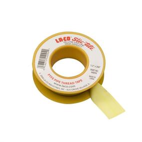 img 3 attached to 🔝 LA-CO 44094 High-Quality Yellow Slic-Tite PTFE Gas Line Pipe Thread Tape - Premium Grade, 260&#34; Length, 1/2&#34; Width
