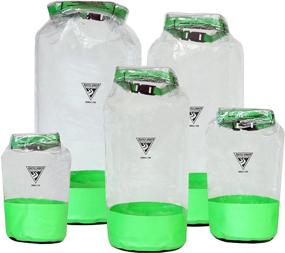 img 2 attached to 🎒 Seattle Sports Glacier Clear Heavy Duty Waterproof Dry Bag - The Ultimate USA-Made Solution for Dry Storage