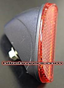 img 2 attached to Fito Beach Cruiser Bike Rear Fender Mudguard Oval Reflector - Original & Enhanced for Optimal Visibility