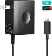 🔌 nolansend switch charger: fast 5v 3a ac adapter for switch/switch lite/oled - dock, pro controller, and more logo