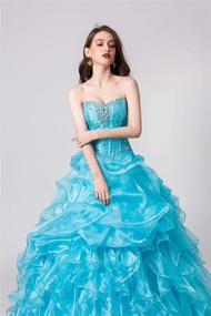 img 2 attached to Leyidress Quinceanera Dress Sweet Formal Girls' Clothing for Dresses