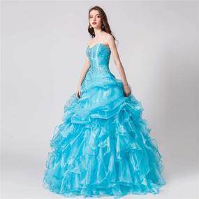 img 1 attached to Leyidress Quinceanera Dress Sweet Formal Girls' Clothing for Dresses