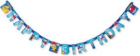 img 3 attached to American Greetings Pokemon Party Supplies: Paper Birthday Party Banner, 1-Count - Perfect for Pokemon Themed Celebrations!