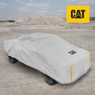 caterpillar cat workforce pickup truck cover - waterproof all-weather outdoor car cover | 6-layer tough protection for winter, summer, rain, wind, uv, snow | full size crew cab compatible logo