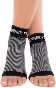 img 3 attached to 🏃 Runner FX Sports Plantar Fasciitis Socks: Ultimate Support for Neuropathy & Foot Pain