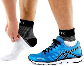 img 2 attached to 🏃 Runner FX Sports Plantar Fasciitis Socks: Ultimate Support for Neuropathy & Foot Pain