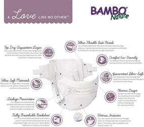 img 1 attached to 🌿 Bambo Nature Eco Friendly Premium Diapers - Size 3 (9-20 lbs), 396 Count - Ideal for Sensitive Baby Skin
