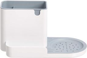 img 3 attached to 🧽 Large Kitchen Sink Organizer/Sponge Holder by Amazon Basics