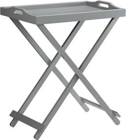 img 4 attached to Convenience Concepts Designs2Go Folding Table