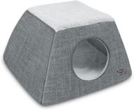 🐱 plush-lined cat bed and cave by best pet supplies logo