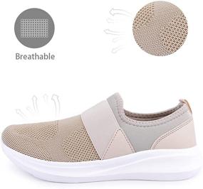 img 2 attached to BENEKER Women's Athletic Sneakers: Breathable Lightweight Shoes for Active Lifestyle