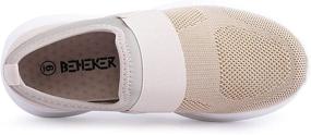 img 3 attached to BENEKER Women's Athletic Sneakers: Breathable Lightweight Shoes for Active Lifestyle