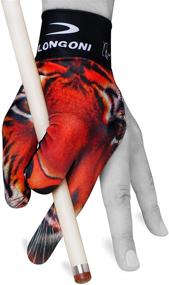 img 4 attached to LONGONI Billiard POOL GLOVE Tiger