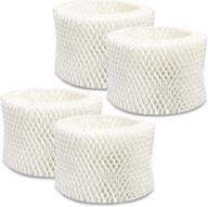 🌬️ ioyijoi humidifier filter: compatible with honeywell hac-504, hac-504aw, filter a & more | white, 4pcs логотип