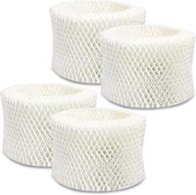 img 4 attached to 🌬️ IOYIJOI Humidifier Filter: Compatible with Honeywell HAC-504, HAC-504AW, Filter A & More | White, 4pcs