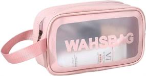img 4 attached to Cosmetic Toiletry Makeup Waterproof Portable