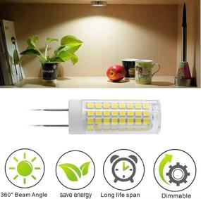 img 3 attached to 💡 Enhanced Visibility with All-New Halogen Replacement Lighting G8 White