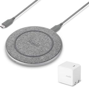 img 4 attached to 🔌 Moshi Otto Q 15W and Qubit 18W Charger Combo: Fast Wireless Charging with Soft Fabric Texture, Charge Through Cases. Compatible with Galaxy 21, Pixel, iPhone 12/11/AirPods Pro/Note