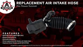 img 3 attached to 🚗 Nissan Sentra 2.0L 2007-2012 Air Intake Hose - High-Quality Replacement at Affordable Prices!