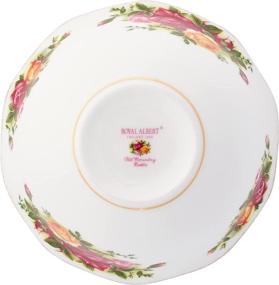 img 2 attached to 🌹 Enhance your Food Service with Royal Albert Country Roses Multicolor Equipment & Supplies