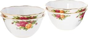 img 4 attached to 🌹 Enhance your Food Service with Royal Albert Country Roses Multicolor Equipment & Supplies