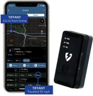 gl300 gps trackers: real-time portable tracker for vehicles, teens, elderly & more with lightning gps subscription! logo