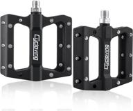 🚲 cycloving large platform mountain bike pedals with 3 bearings: high-strength, lightweight, non-slip bicycle pedals for road, mtb, and fixie bikes logo