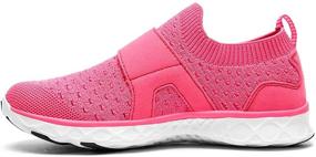 img 2 attached to Dry & Comfortable: EGMPDA Drying Sports Athletic Sneakers for Girls