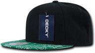 decky bandanna snapback: the ultimate blend of style and satisfaction логотип