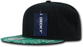 img 2 attached to DECKY Bandanna Snapback: The Ultimate Blend of Style and Satisfaction