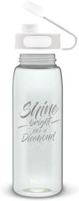 img 1 attached to 💎 Diamond Chug Sports Water Bottle by BROS (Wego): BPA Free, Leak Proof, Spill Proof, Durable & Easy to Clean - Stylish & Fun Designs, 27oz Capacity