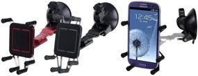 img 4 attached to 📱 LUXA2 LH0013-A H5 Premium Car Mount: The Ultimate Silver Solution for Secure and Convenient Phone Mounting