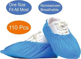 img 1 attached to 👞 Disposable Slip-On Shoe Covers - Pack of Pairs