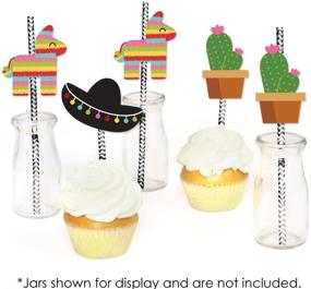 img 1 attached to 🎉 Let's Fiesta! Spicing up your Mexican Fiesta Party with Paper Straw Decor - Set of 24