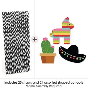 img 2 attached to 🎉 Let's Fiesta! Spicing up your Mexican Fiesta Party with Paper Straw Decor - Set of 24