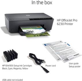 img 1 attached to 🖨️ Wireless Printer HP OfficeJet Pro 6230, Compatible with Alexa (E3E03A)