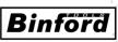white binford tools vinyl sticker logo