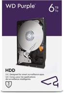 💽 wd purple 6tb surveillance hdd: intellipower 3.5" sata 6gb/s, 64mb cache, 5400 rpm logo