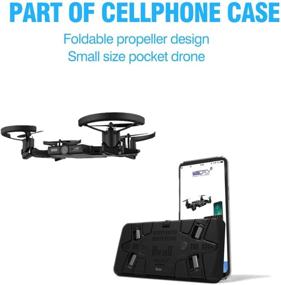 img 1 attached to 📸 Enhanced SELFLY: HD Camera RC Drone with Foldable Propellers, Face Tracking, Gesture Control - Ideal for ages 14+, iOS and Android App