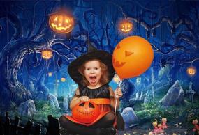 img 2 attached to Halloween Photography Customized Background W 4112