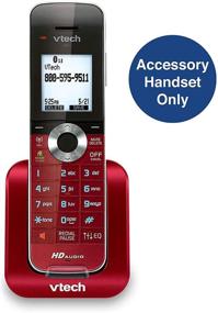 img 2 attached to 📞 VTech DS6401-16 Cordless Handset - Red, Compatible with DS6421, DS6422, or DS6472 Series Phone System