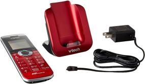 img 1 attached to 📞 Беспроводная трубка VTech DS6401-16 - красная, совместимая с телефонными системами серии DS6421, DS6422 или DS6472