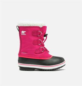 img 3 attached to Sorel Youth Yoot Nylon Boot Boys' Shoes ~ Outdoor