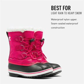 img 2 attached to Sorel Youth Yoot Nylon Boot Boys' Shoes ~ Outdoor