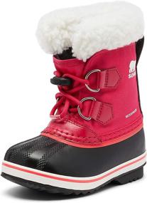 img 4 attached to Sorel Youth Yoot Nylon Boot Boys' Shoes ~ Outdoor