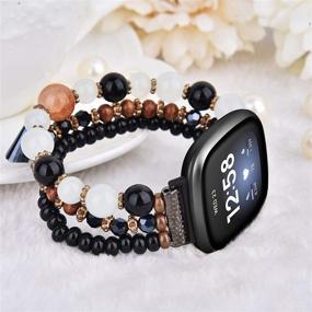 img 1 attached to MOFREE Bracelet Compatible Handmade Replacement Wearable Technology and Accessories